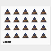 Buda Castle Hungary Boedapest 's nachts Sticker (Vel)