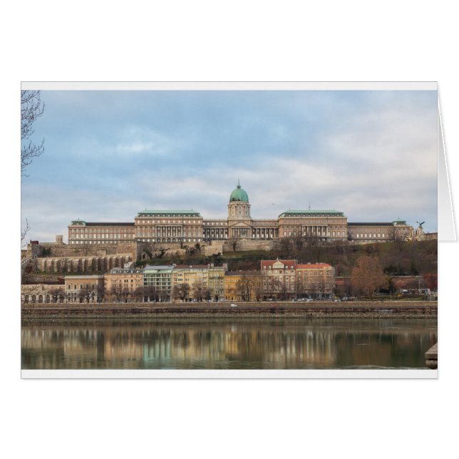 Buda Castle Hungary Budapest overdag (Voorkant Horizontaal)