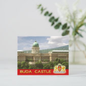 Buda Castle in Boedapest, Hongarije Briefkaart (Staand voorkant)