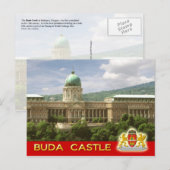 Buda Castle in Boedapest, Hongarije Briefkaart (Voorkant / Achterkant)
