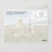 Buda Castle in Boedapest, Hongarije Briefkaart (Achterkant)