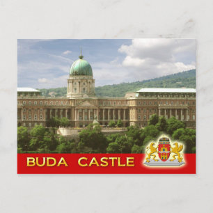 Buda Castle in Boedapest, Hongarije Briefkaart