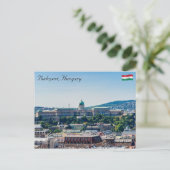 Buda Kasteel - Boedapest, Hongarije Briefkaart (Staand voorkant)