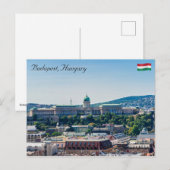 Buda Kasteel - Boedapest, Hongarije Briefkaart (Voorkant / Achterkant)