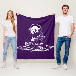 Buda Panda Fleece Deken