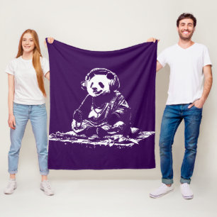 Buda Panda Fleece Deken