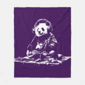 Buda Panda Fleece Deken (Voorkant)