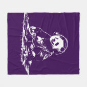 Buda Panda Fleece Deken (Voorkant (Horizontaal))