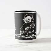 Buda Panda Tweekleurige Koffiemok (Voorkant rechts)