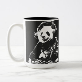 Buda Panda Tweekleurige Koffiemok