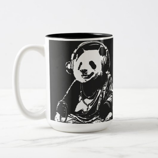 Buda Panda Tweekleurige Koffiemok (Links)