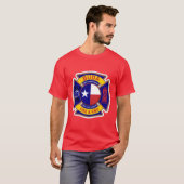 Buda Texas Fire en EMS T-shirt (Voorkant volledig)