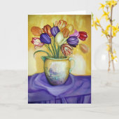 BudaBaB Greeting Card Blank Inside Kaart (Gele Bloem)