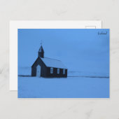 Búðakirkja IJsland Briefkaart (Voorkant / Achterkant)