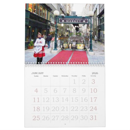 Budapest Calendar Kalender (Jan 2026)