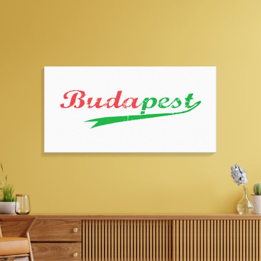 BUDAPEST CANVAS AFDRUK (Insitu (Woonkamer))