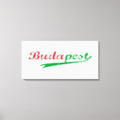 BUDAPEST CANVAS AFDRUK (Voorkant)
