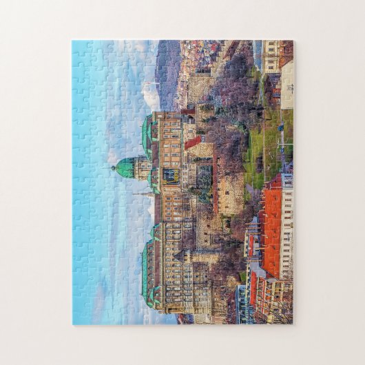 Budapest Castle Jigzaag Puzzle Legpuzzel (Verticaal)