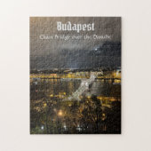 Budapest Chain Bridge Jigsaw Puzzle Legpuzzel (Verticaal)