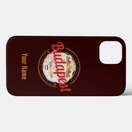 Budapest Design Hongarije parlement Case-Mate iPhone Case (Achterkant (horizontaal))