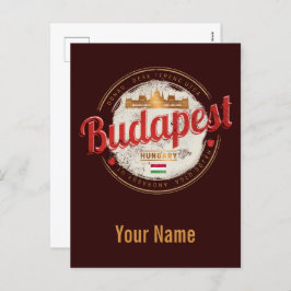 Budapest Design Hongarije parlement Feestdagenkaart