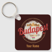 Budapest Design Hongarije parlement Sleutelhanger (Voorkant)