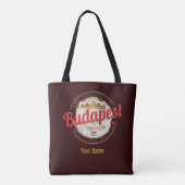 Budapest Design Hongarije  parlement Tote Bag (Achterkant)
