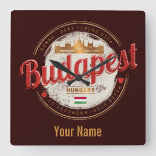 Budapest Design Hongarije parlement Vierkante Klok