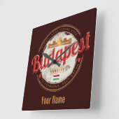 Budapest Design Hongarije  parlement Vierkante Klok (Hoek)