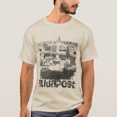Budapest Distressed Grunge T-shirt (Voorkant)