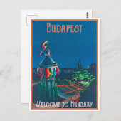 Budapest, Fisherman Castle, Hungary Briefkaart (Voorkant / Achterkant)