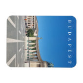 Budapest Heroes Square uitzicht koelkastmagneet Magneet (Horizontaal)
