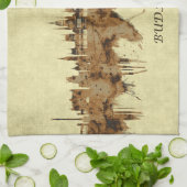 Budapest Hongarije Cityscape Theedoek (Gevouwen)