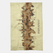 Budapest Hongarije Cityscape Theedoek (Verticaal)