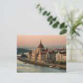 Budapest Hongarije Parlementsgebouw Briefkaart (Staand voorkant)
