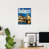 Budapest, Hongarije poster  (Thuiskantoor)