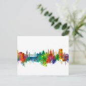 Budapest Hongarije Skyline Briefkaart (Staand voorkant)