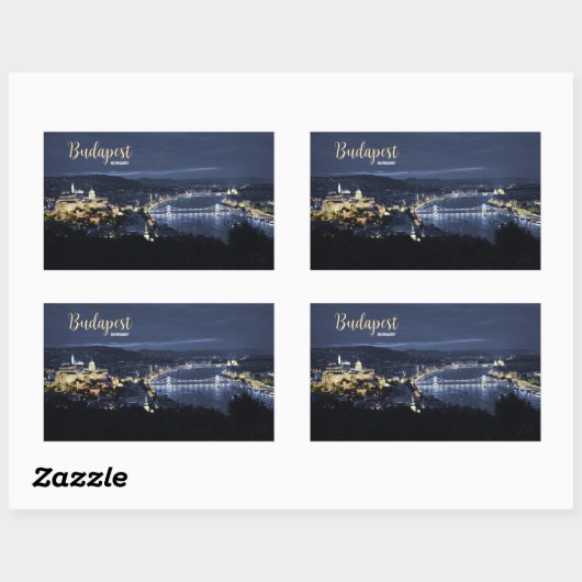 Budapest Hongarije Stickers (Vel)