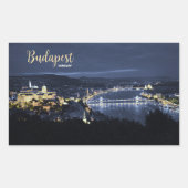 Budapest Hongarije Stickers (Voorkant)