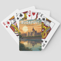 Budapest Hongarije Travel Art Vintage