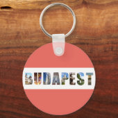Budapest Hongarije Travel Photo Sleutelhanger (Voorkant)