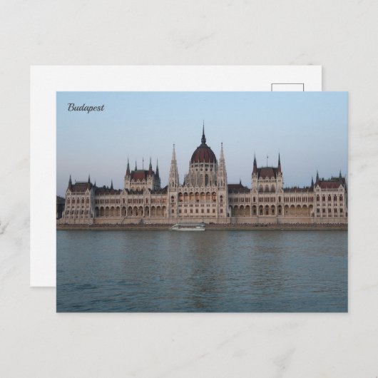 Budapest Hungary Briefkaart (Voorkant / Achterkant)