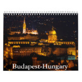 Budapest-Hungary Calendar Kalender (Hoes)