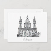 Budapest Hungary City Architecture Briefkaart (Voorkant / Achterkant)