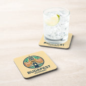 Budapest Hungary Europe Bier Onderzetter (Rechterzijde)