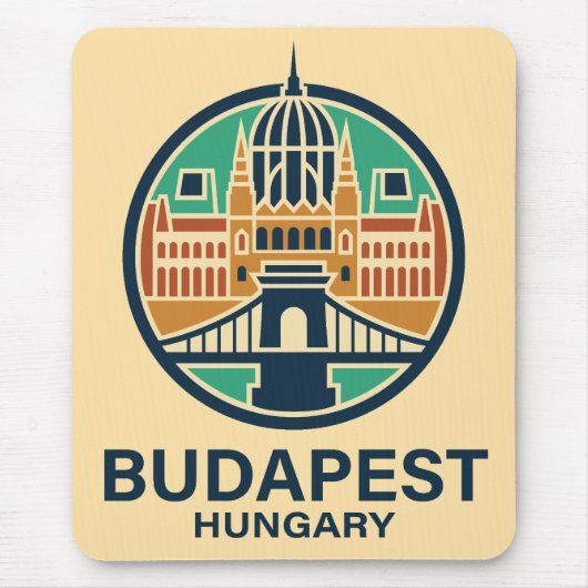Budapest Hungary Europe Muismat (Voorkant)