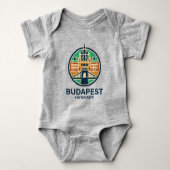 Budapest Hungary Europe Romper (Voorkant)