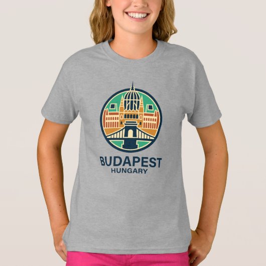 Budapest Hungary Europe T-shirt (Voorkant)