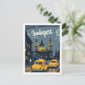 Budapest Hungary Famous Travel Place Briefkaart (Staand voorkant)