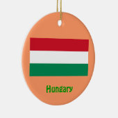 Budapest Hungary kerstversiering Keramisch Ornament (Rechts)